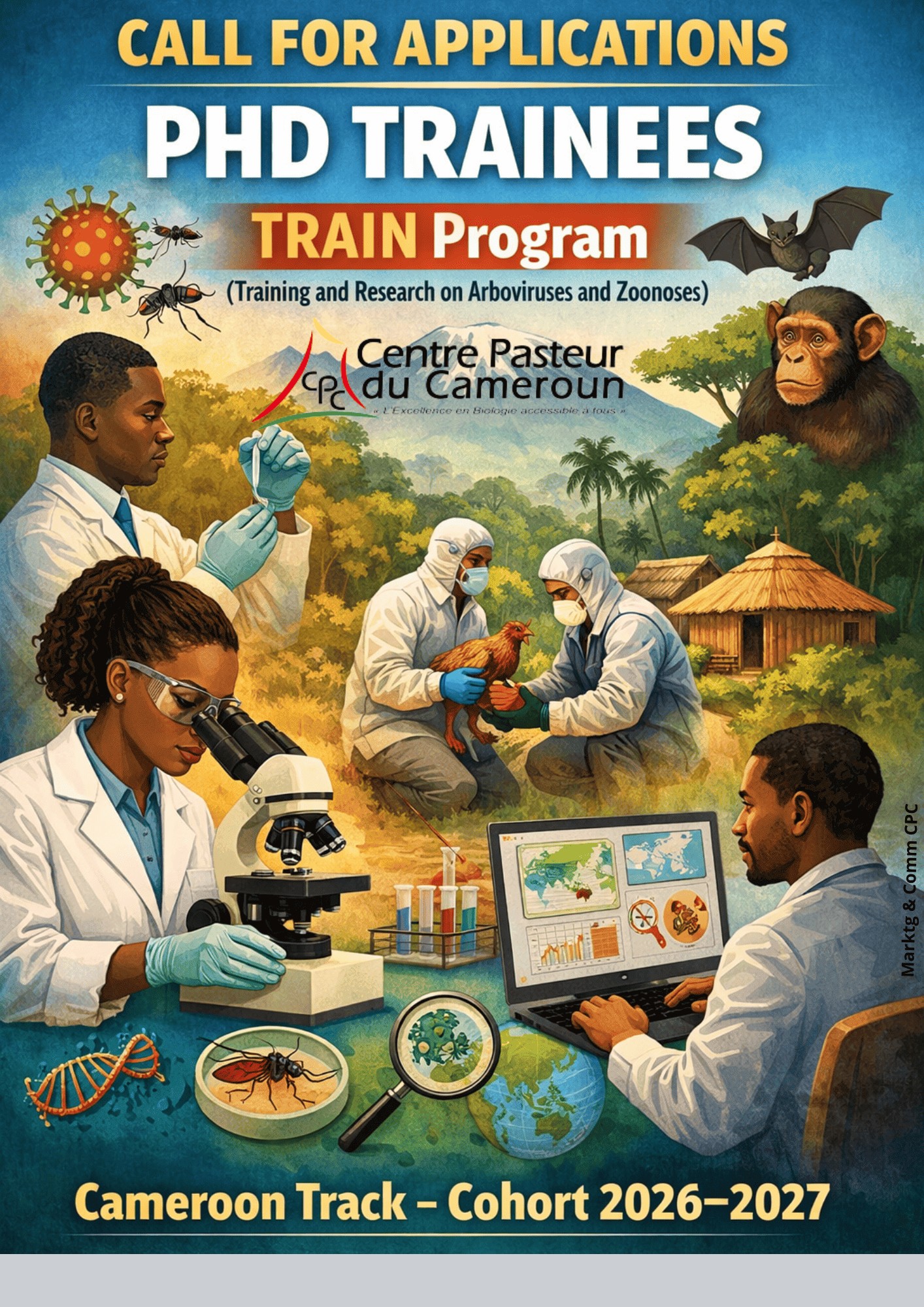 Trainees First Call CALL FOR APPLICATIONS- PHD TRAINEES-TRAIN Program (Training and ...